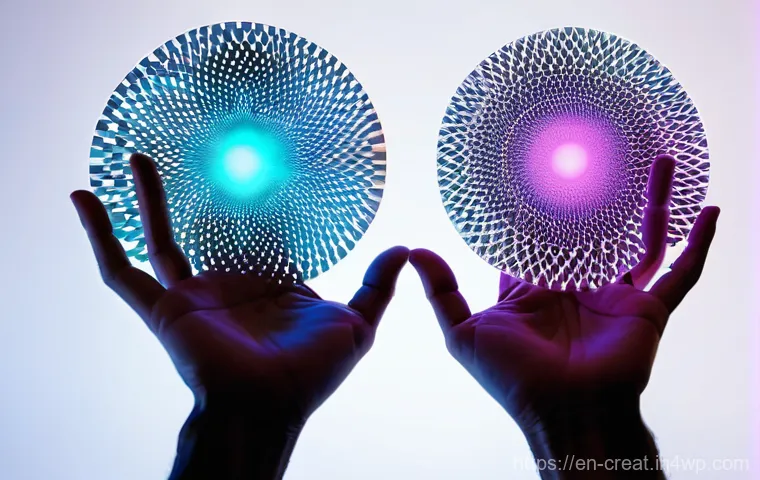 AI 콘텐츠 저작권 관련 법률 업데이트 - Navigating the Legal Maze of AI Creation**

A visually striking, abstract depiction of a person, gen...
